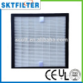 pleats compound PP mini pleat hepa filter for air purification